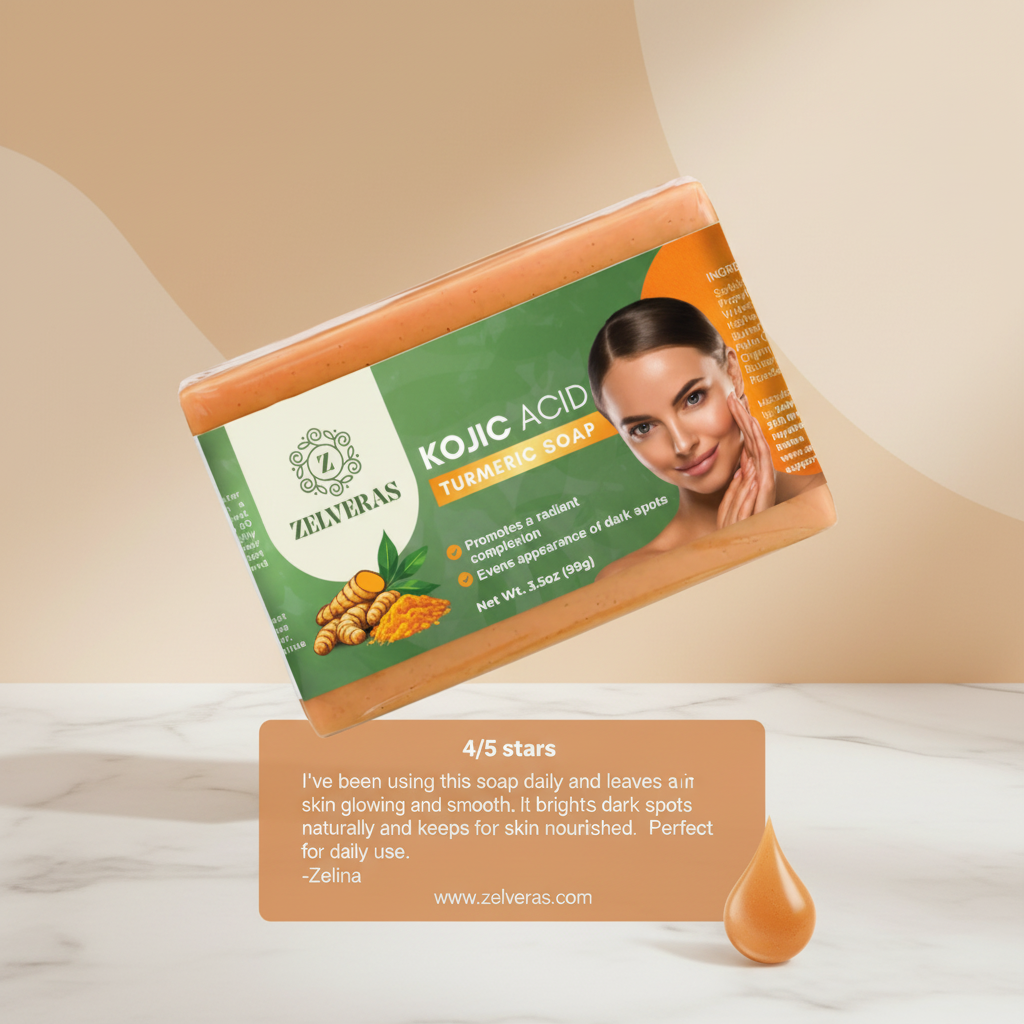Kojic Acid Tumeric Soap