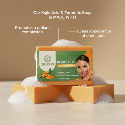 Kojic Acid Tumeric Soap