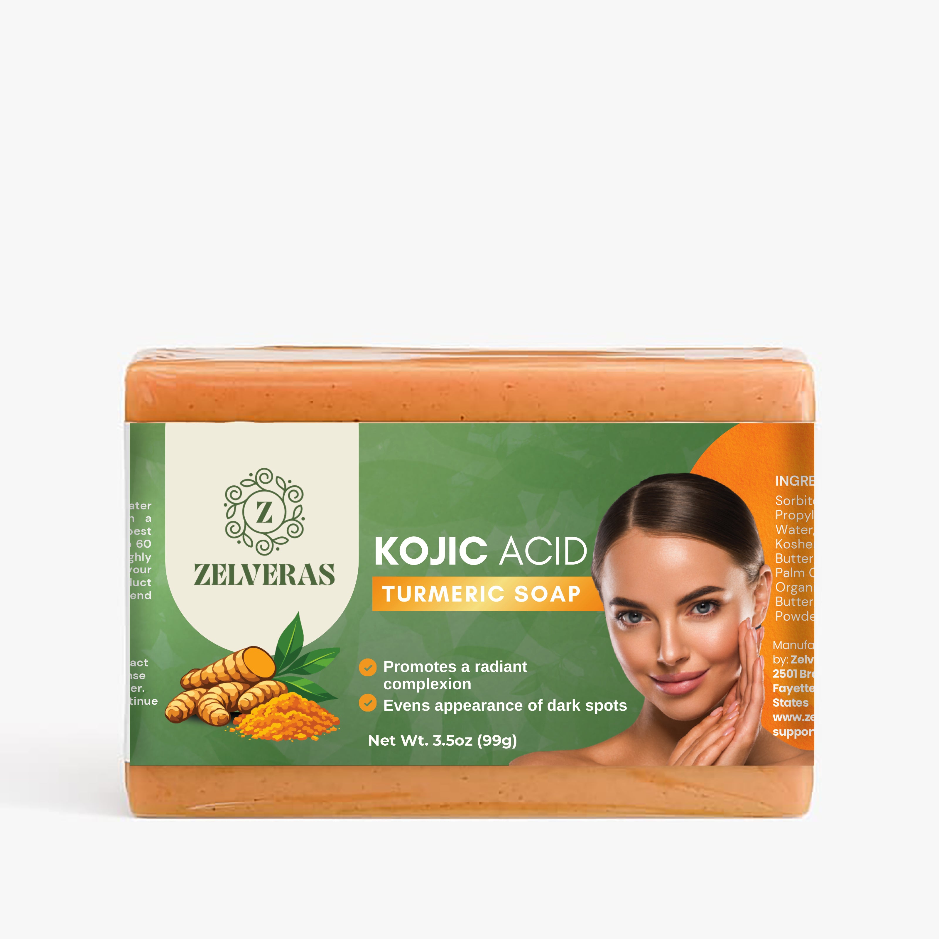 Kojic Acid Tumeric Soap